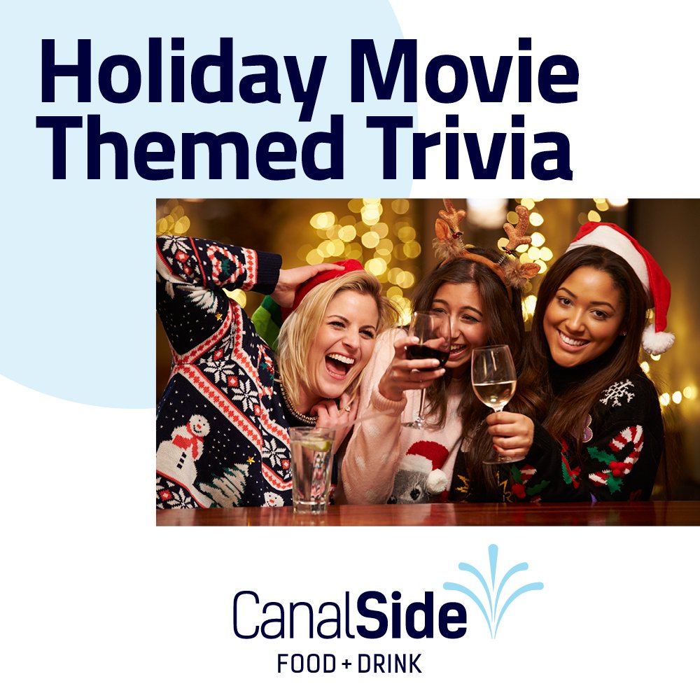 Holiday Movie Trivia Night at CanalSide at CambridgeSide